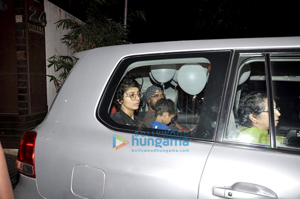 aamir kiran snapped post azads birthday bash 4 2