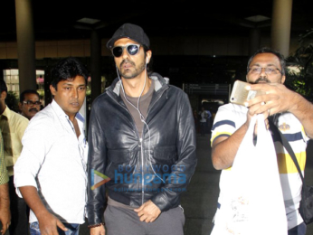 Airport Spotting: 'Rock On!! 2' starcast returns from Delhi