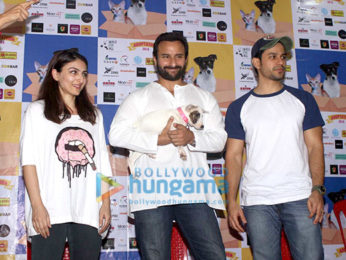 Alia Bhatt, Saif Ali Khan, Soha Ali Khan and Kunal Khemu at Adoptathon 2016
