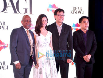 Alia Bhatt at the press conference of Singapore Tourism Board