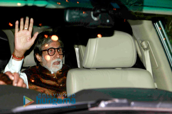 Photos Amitabh Bachchan and Aishwarya Rai Bachchan snapped at the