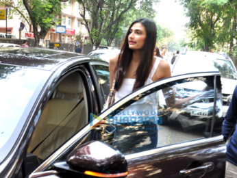 Athiya Shetty snapped at Hakkasan Bandra