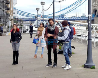 On The Sets Of The Film Atithi In London