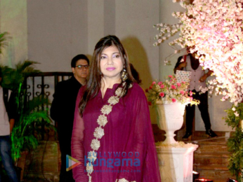 Celebs grace Rikku Rakesh Nath's daughter Shaina Nath's wedding reception