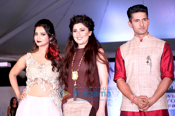 Celebs walk the ramp at the ‘Global Peace Initiative’