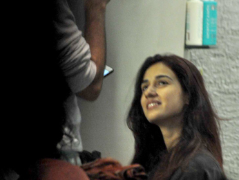 Disha Patani snapped at a salon in Bandra