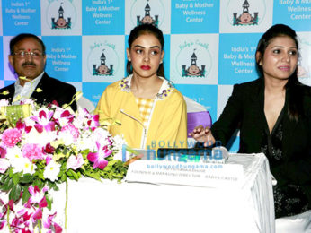 Genelia DSouza graces Baby's Castle wellness launch