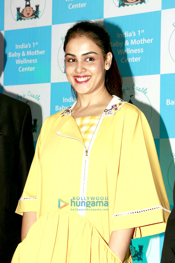 genelia dsouza graces babys castle wellness launch 3