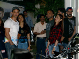 Hrithik Roshan & Yami Gautam snapped post movie screening at Sunny Super Sound