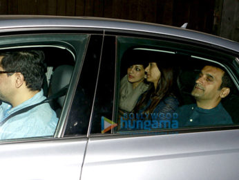 Hrithik Roshan & Yami Gautam snapped post movie screening at Sunny Super Sound
