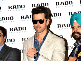 Hrithik Roshan at the launch of Rado's new watch in Delhi