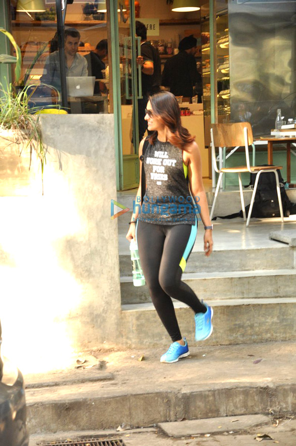 ileana snapped post lunch at suzette 8