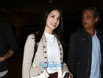 Jacqueline Fernandez and Sunny Leone snapped at the airport
