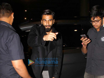 Jacqueline Fernandez & Ranveer Singh snapped at the airport