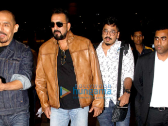 John Abraham, Rajinikanth & Sanjay Dutt snapped at the airport