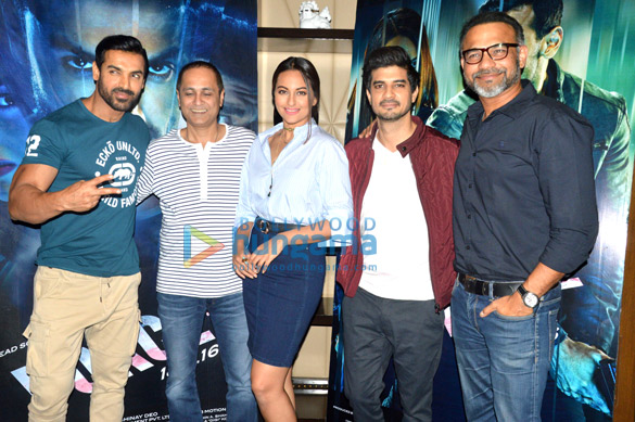John Abraham, Sonakshi Sinha & Tahir Raj Bhasin promote their film ‘Force 2’