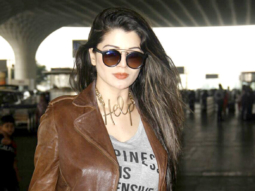 Kainaat Arora snapped at the Mumbai international airport