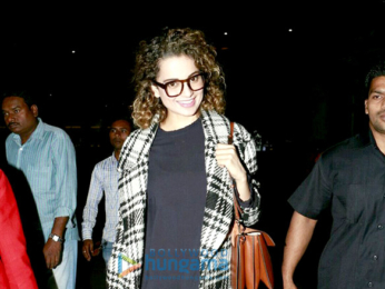 Kangna Ranaut, Saiyami Kher & Shriya Saran snapped at the airport
