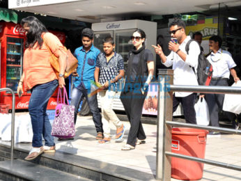 Karisma Kapoor snapped shopping in Bandra