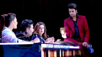 Jacqueline Fernandez, Farah Khan, Manish Paul & Karan Johar snapped on the sets of Jhalak Dikhhla Jaa