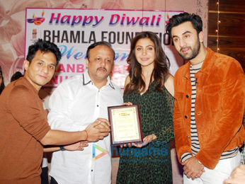 Ranbir Kapoor & Anushka Sharma grace Bhamla Foundation's Diwali celebrations with special kids