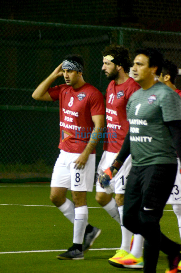 ranbir kapoor at a charity football match 6
