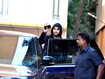 Ranbir Kapoor snapped post rehearsal for Ayan Mukerji's movie 'Dragon'