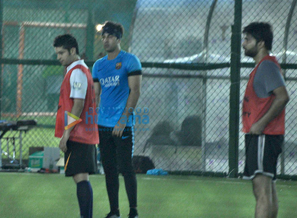 ranbir snapped during football practice 8