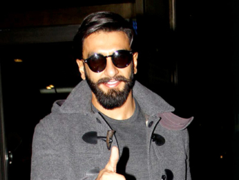 Ranveer Singh snapped as he returns from London