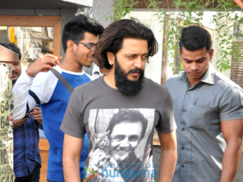 Riteish Deshmukh & Genelia Dsouza snapped post lunch at Sequel