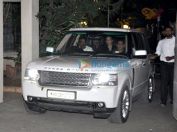 Salman Khan, Lulia Vantur, Saif Ali Khan and Kareena Kapoor Khan snapped post party at Amrita Arora’s house