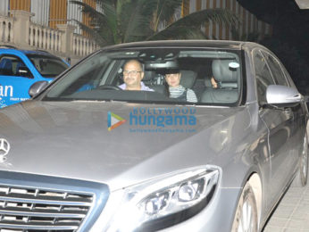 Salman Khan, Lulia Vantur, Saif Ali Khan and Kareena Kapoor Khan snapped post party at Amrita Arora's house