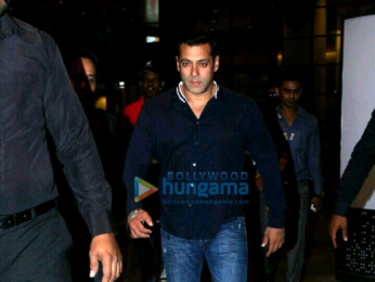 Salman Khan spotted at the international airport