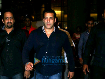 Salman Khan spotted at the international airport