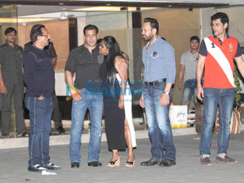 Salman Khan and others snapped at Arpita Khan & Ayush Sharma's wedding anniversary bash