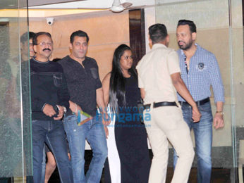 Salman Khan and others snapped at Arpita Khan & Ayush Sharma's wedding anniversary bash