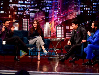 Shah Rukh Khan and Anushka Sharma on the sets of 'Yaaron Ki Baaraat'