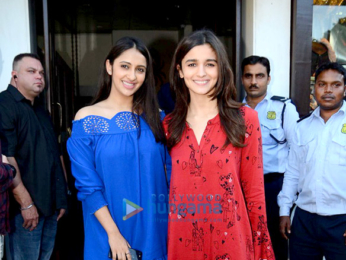 Sidharth Malhotra, Alia Bhatt & Karan Johar snapped post lunch at 'Bastian'