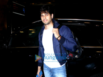 Sidharth Malhotra departs for New Zealand