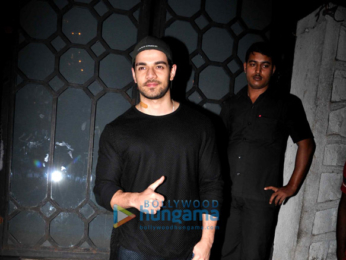 Sooraj Pancholi snapped post dinner in Bandra