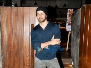 Sooraj Pancholi snapped post dinner at Indigo in Bandra