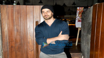 Sooraj Pancholi snapped post dinner at Indigo in Bandra