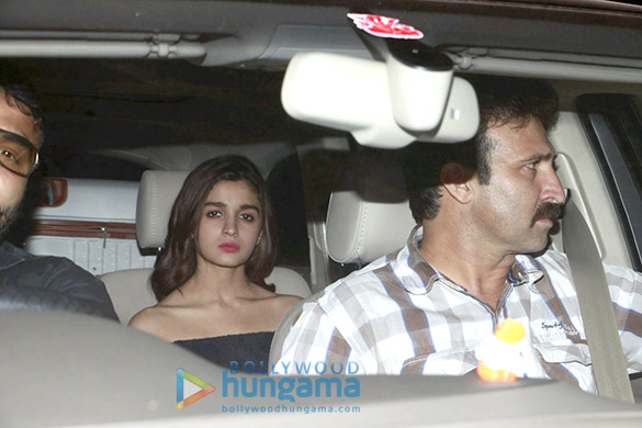 special screening of dear zindagi at yashraj studio 2