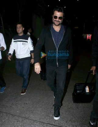 Sridevi, Anil Kapoor & Nagma snapped at the airport