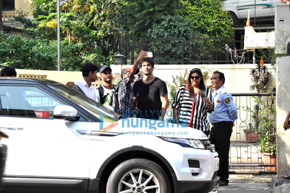 Sushant Singh Rajput snapped in Bandra Sushant Singh Rajput snapped in Bandra