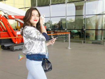 Tamannah Bhatia, Yami Gautam & Sophie Choudry snapped at the domestic airport