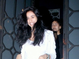 Tiger Shroff & Disha Patani snapped post dinner at The Korner House