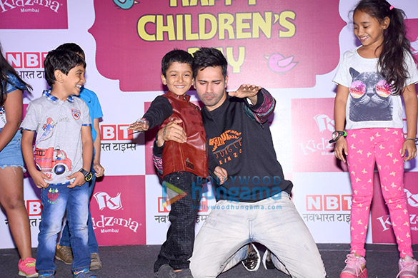 varun dhawan celebrates childrens day at kidzania mumbai 2