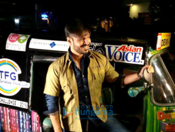 Vivek Oberoi rides auto rickshaw for charity