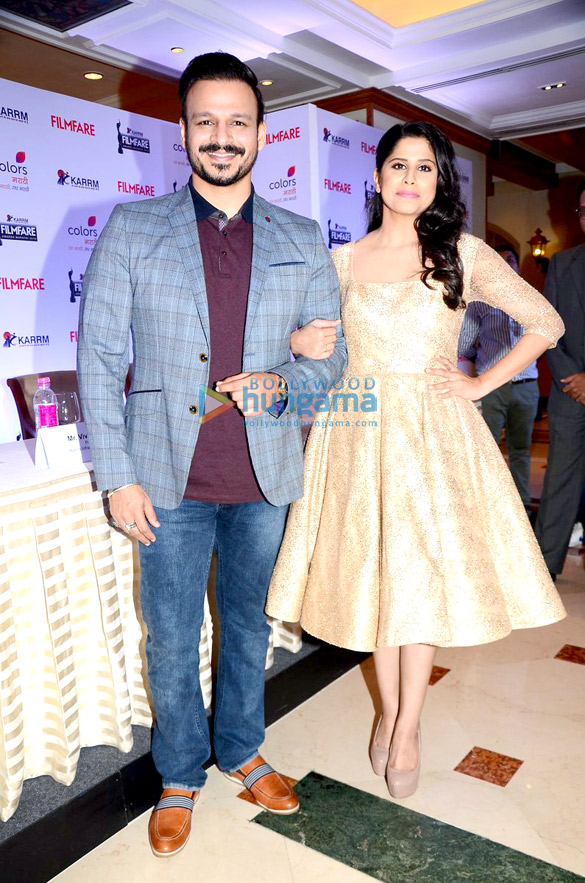 vivek sai tamhankar at filmfare awards marathi 2016 4